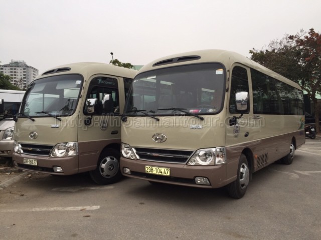 Công ty cho thuê xe 29 chỗ giá rẻ tại Hà Nội